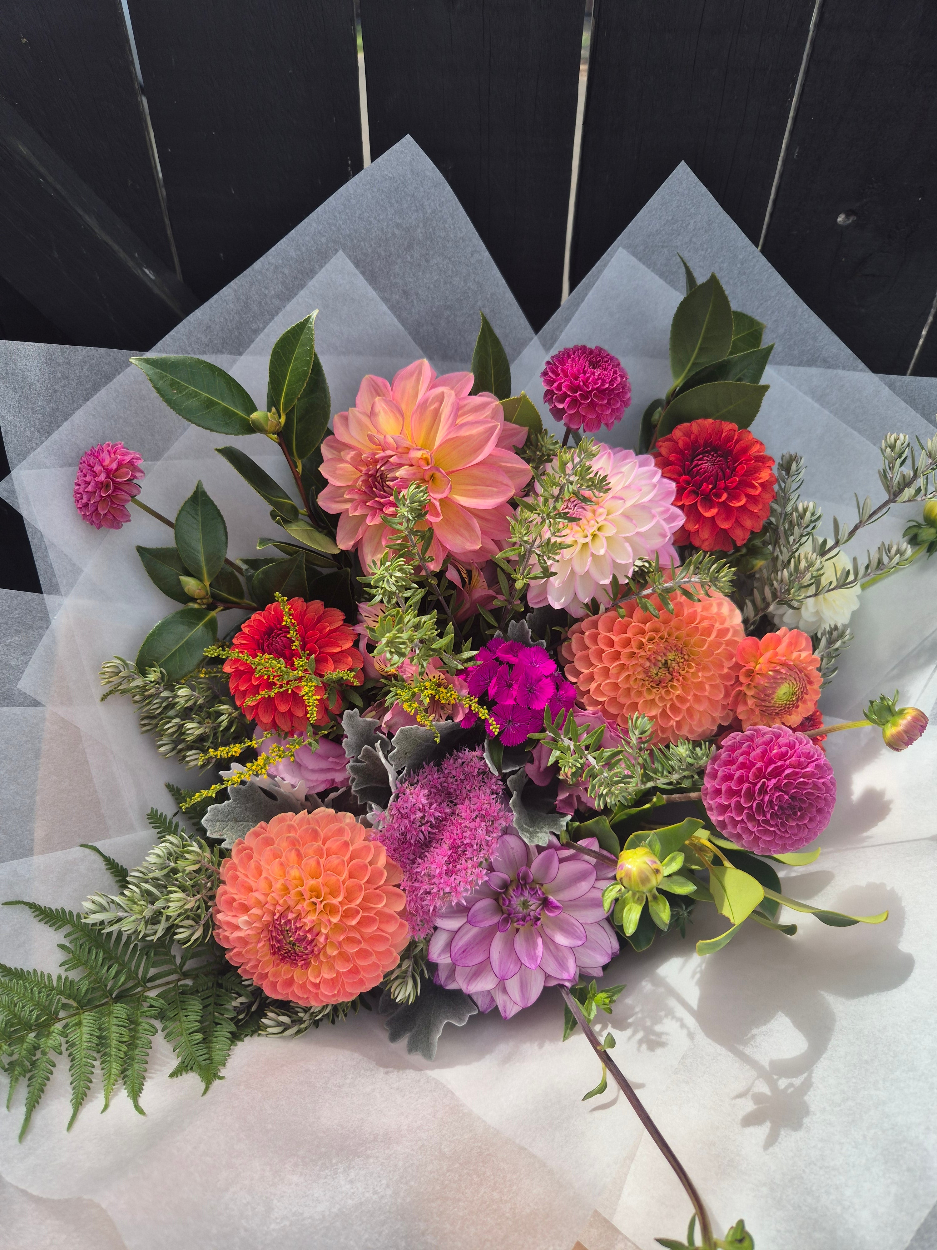 Seasonal Flower Bouquets $50 - $130